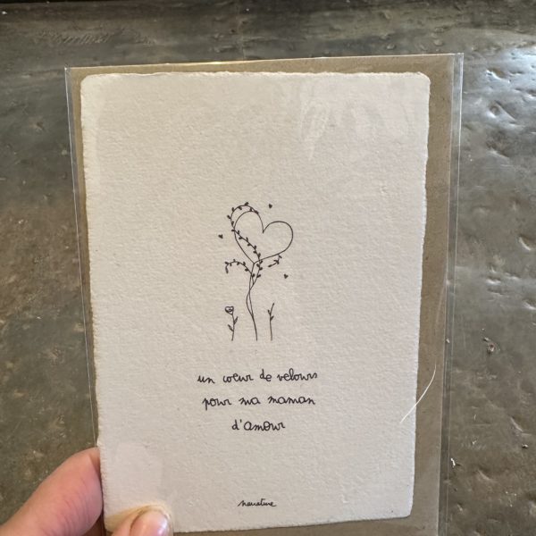 Carte A6 Maman d'amour