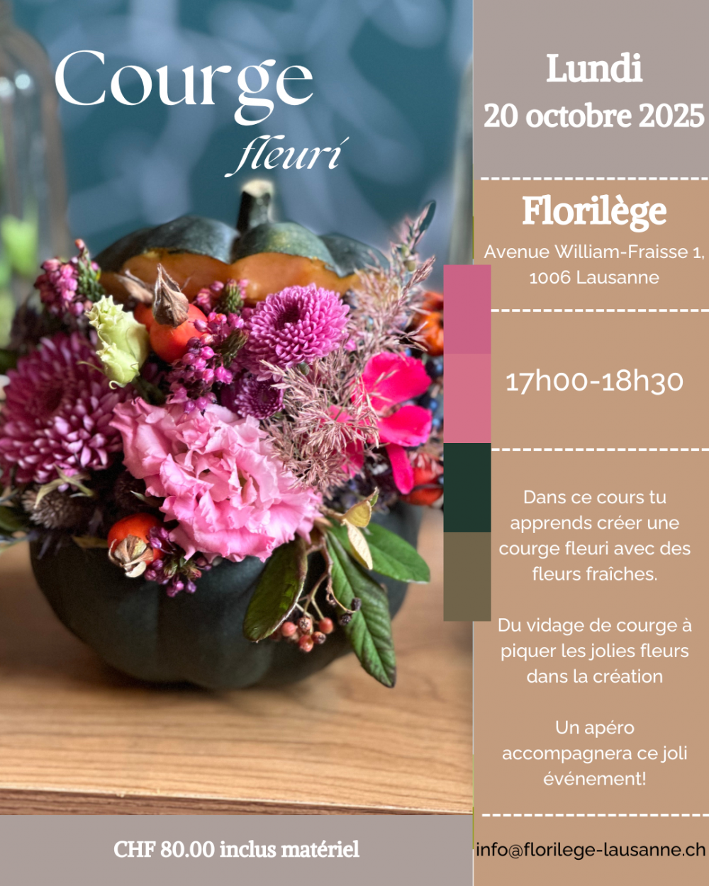 Atelier Courge Fleurie - 20.10.25