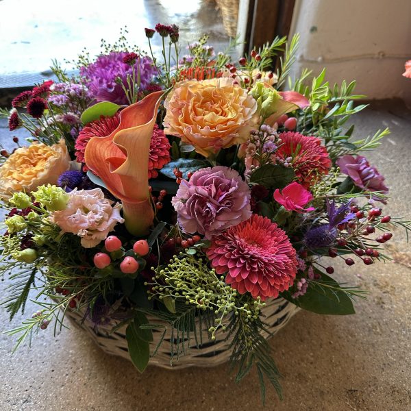 Composition florale vibrante