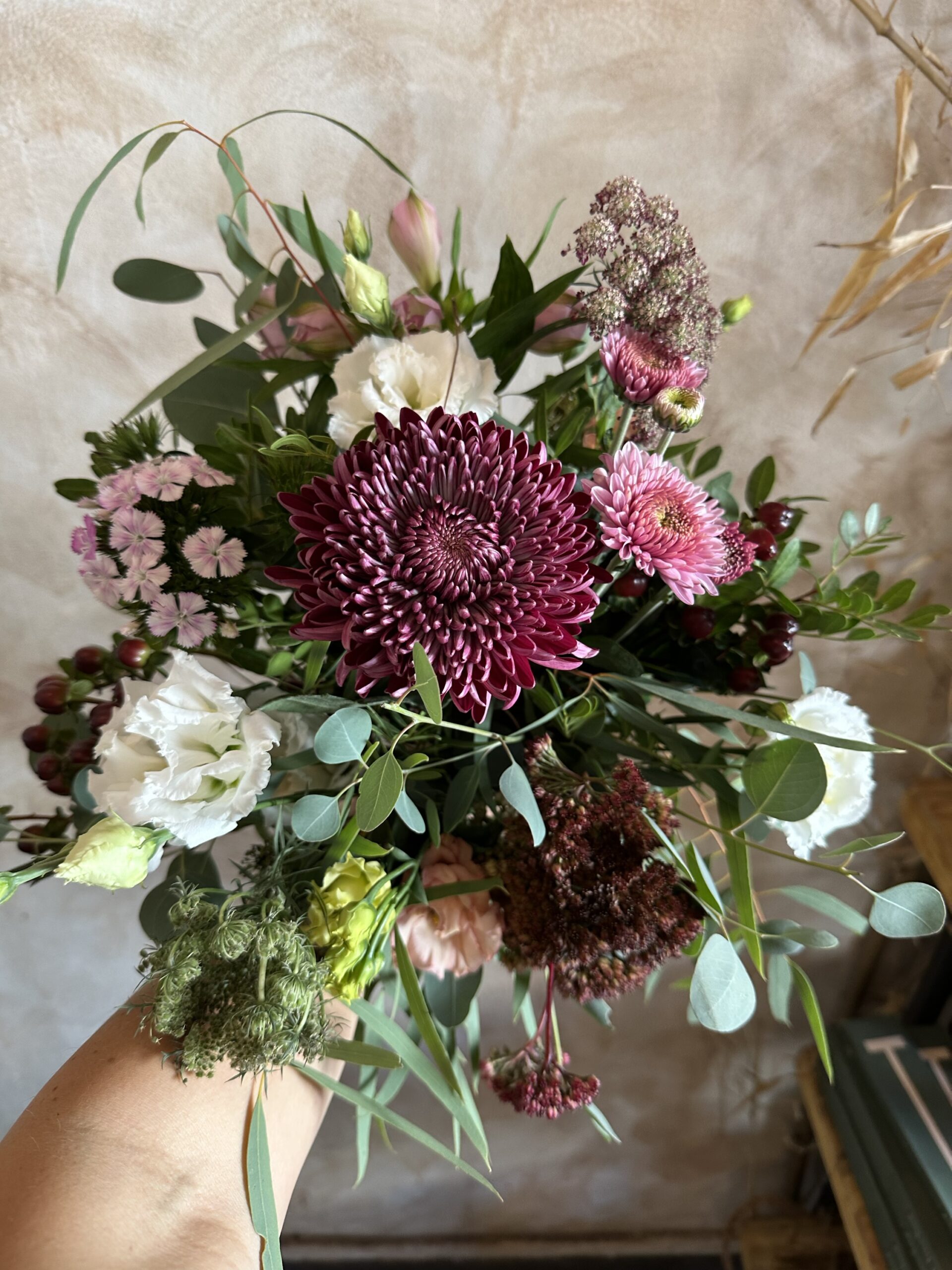 Bouquet „Velours Aubergine“