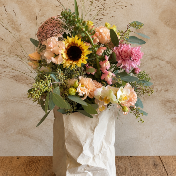 Paper bag fleuri